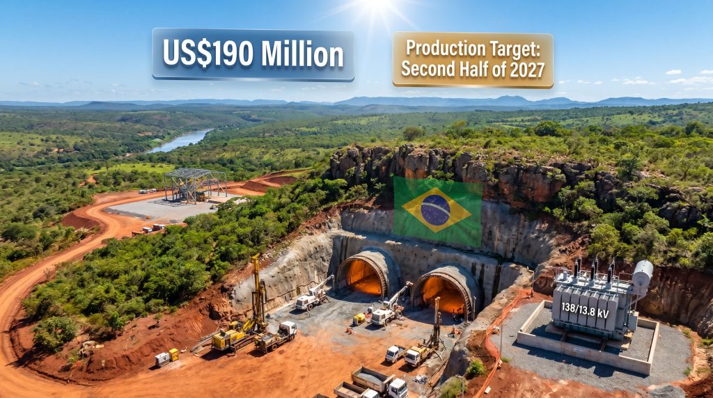 Lithium Ionic tender for construction works in Brazil mine site