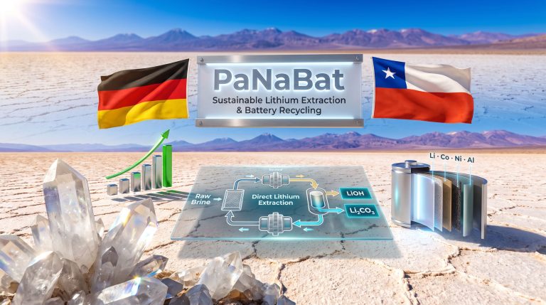 PaNaBat: German-Chilean Lithium & Battery Recycling Platform