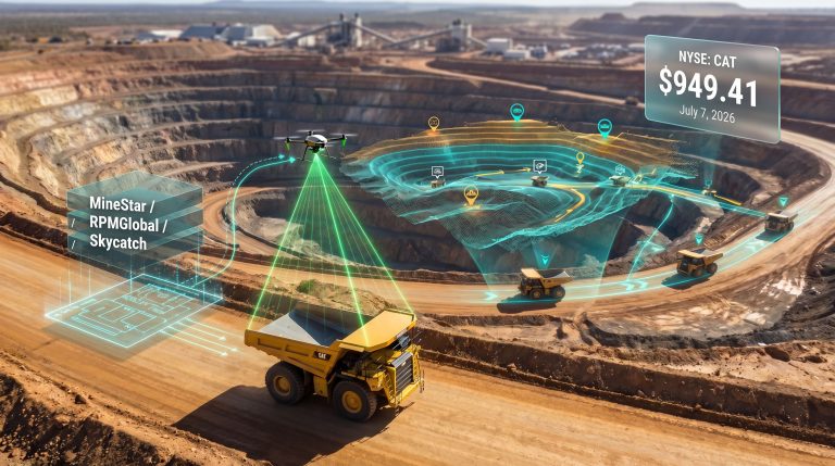 Caterpillar acquisition of Skycatch mining technology integration