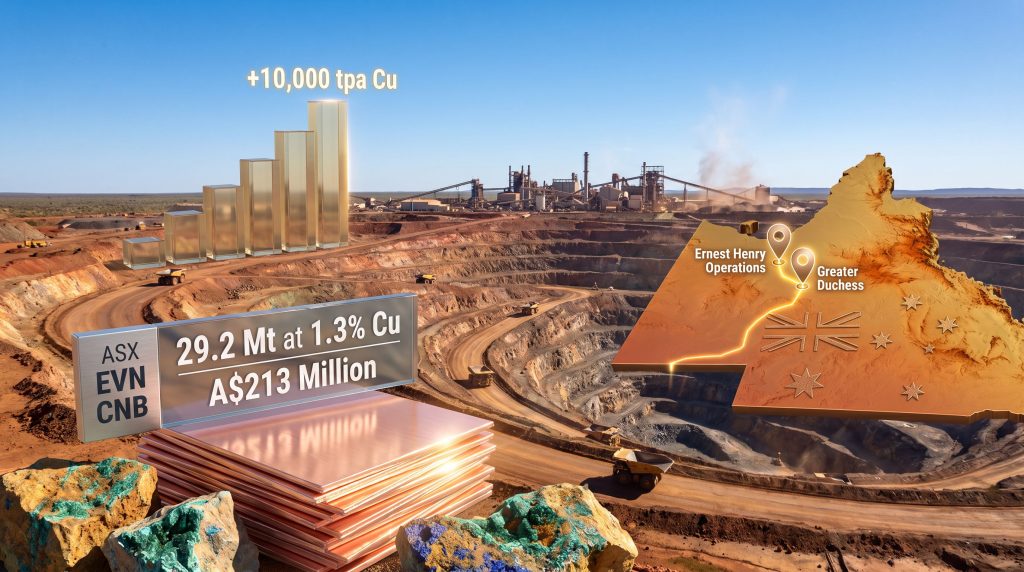 Evolution Mining Acquires Carnaby Resources for Copper Growth