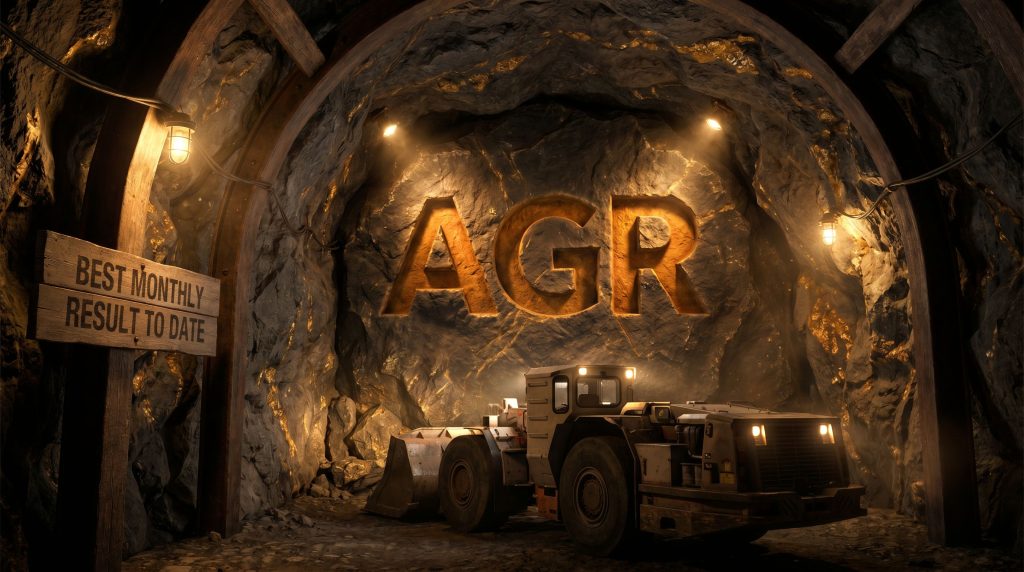 Aguia Resources Ltd-AGR-AGR mining truck in underground tunnel