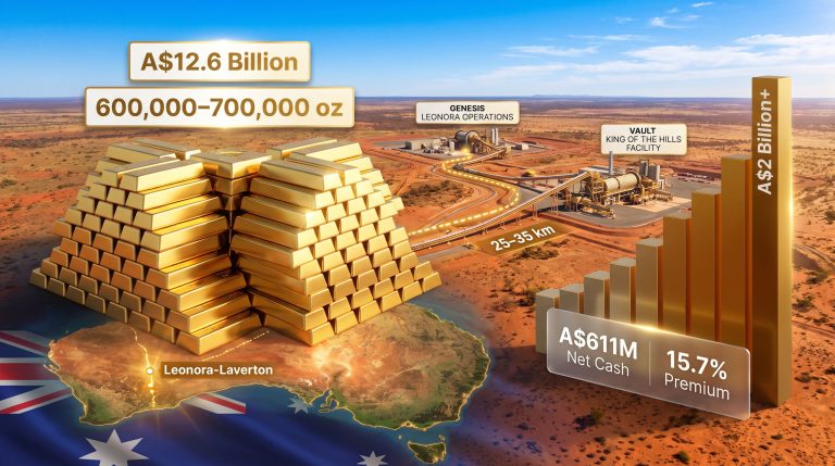 Genesis Vault merger boosts Australian gold assets