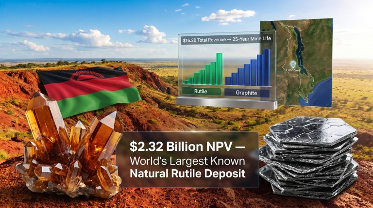 Rio Tinto Sovereign Malawi project mineral overview