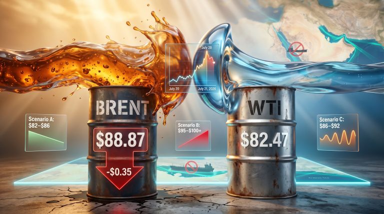 oil prices dip as mediation efforts offset US-Iran strikes graphic