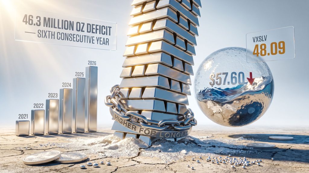 Silver Supply Deficit vs Fed Rate Pressure Explained