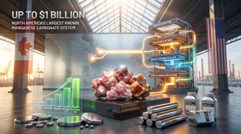 North American Critical Manganese Alliance supply chain growth