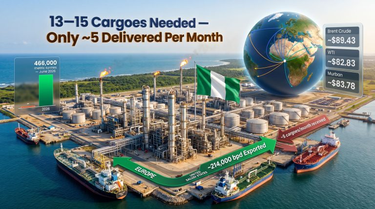 Dangote Refinery Fuel Exports Amid Crude Shortages