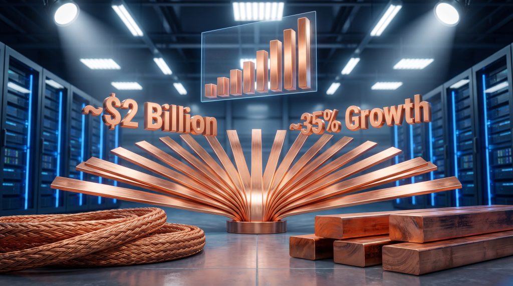 Pantheon Electric Copper Deals for Data Center Boom