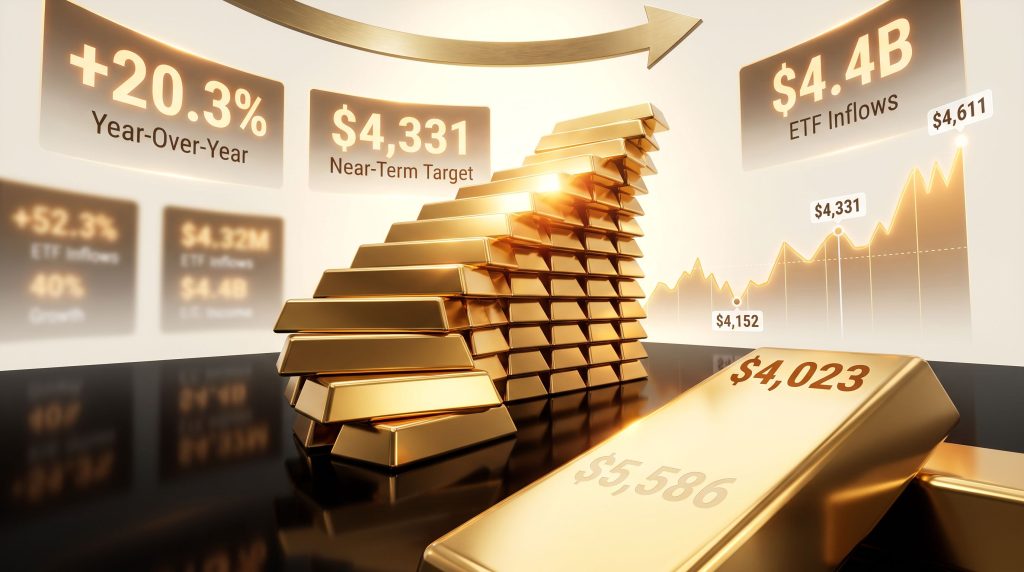 gold price bounce after selloff chart rises