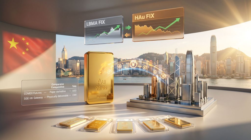 Hong Kong Shanghai Gold Exchange Gateway gold trading hub