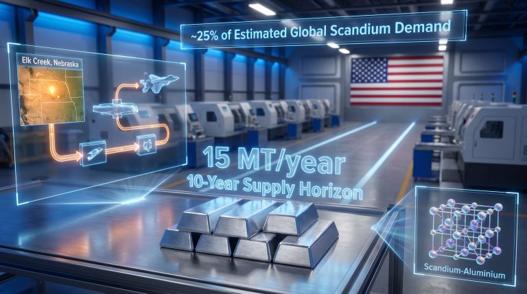 Lockheed NioCorp Scandium Supply Deal 2026