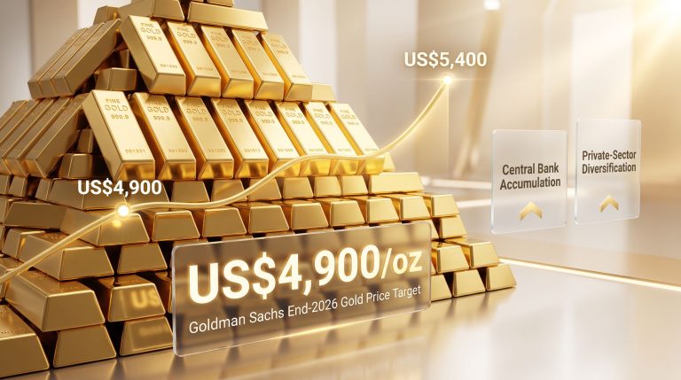 Goldman Sachs Gold Forecast $4,900: Key Drivers 2026