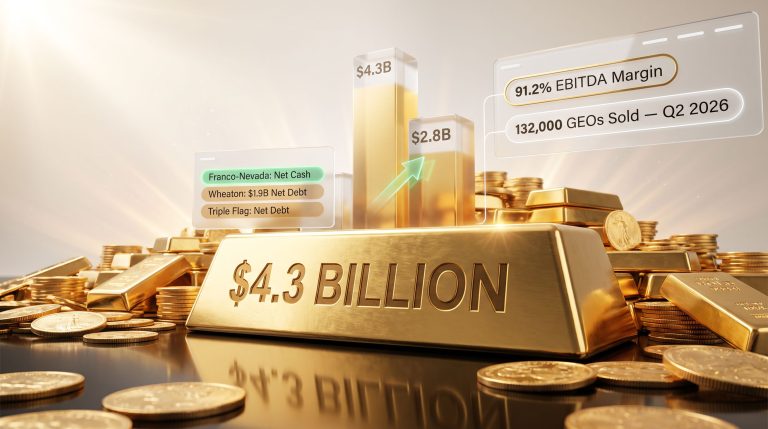 Franco-Nevada Cash Pile & Acquisition Pipeline 2026