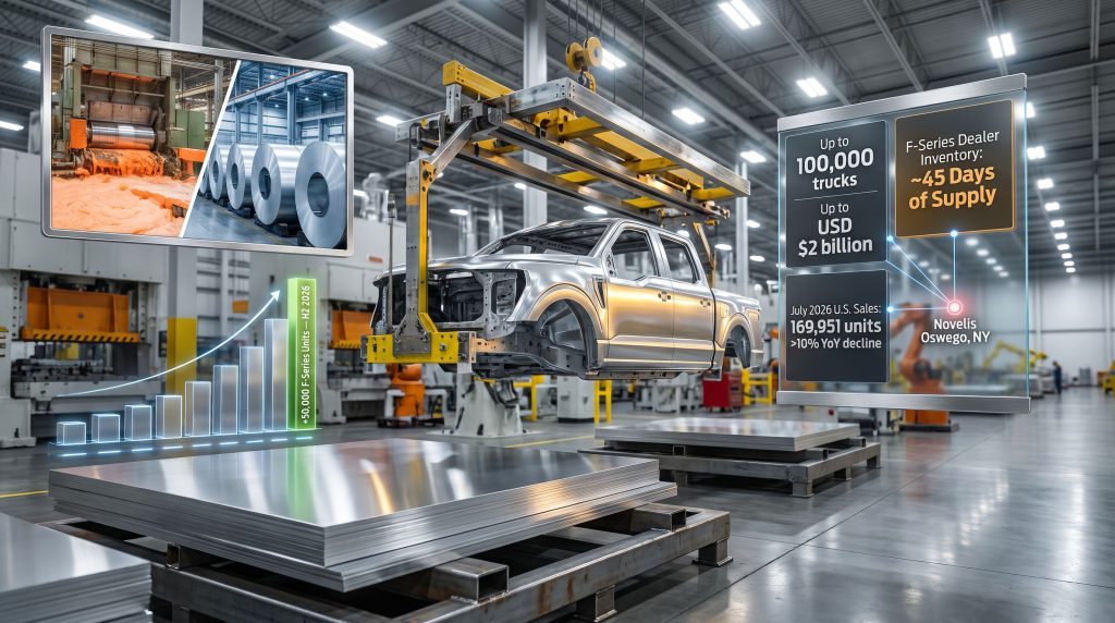 Ford Aluminium Shortage Hits F-Series Production Hard