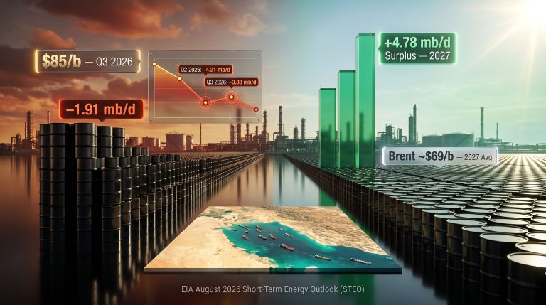 EIA Oil Crunch 2026 and Glut 2027: Key Forecasts