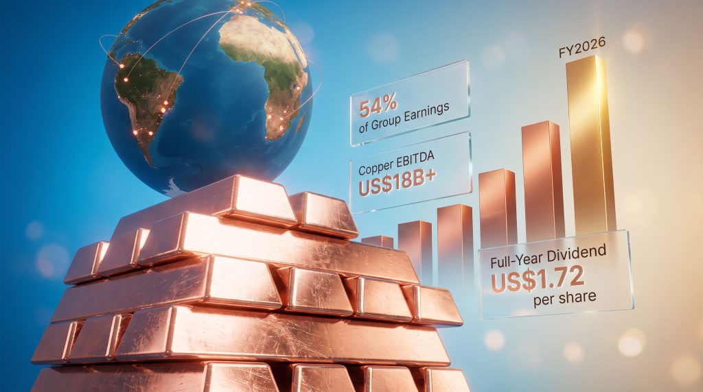 BHP Copper Growth, Dividends & FY2026 Results