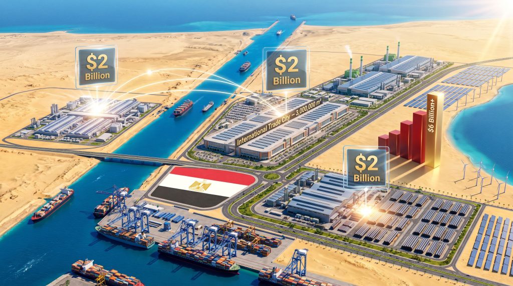 China's $2B Investment in Egypt's Suez Canal Zone