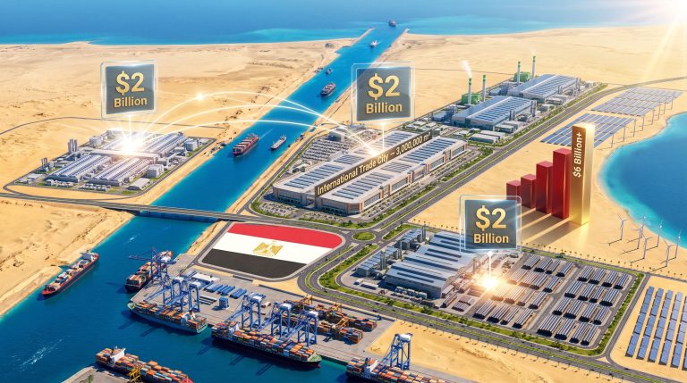 China's $2B Investment in Egypt's Suez Canal Zone
