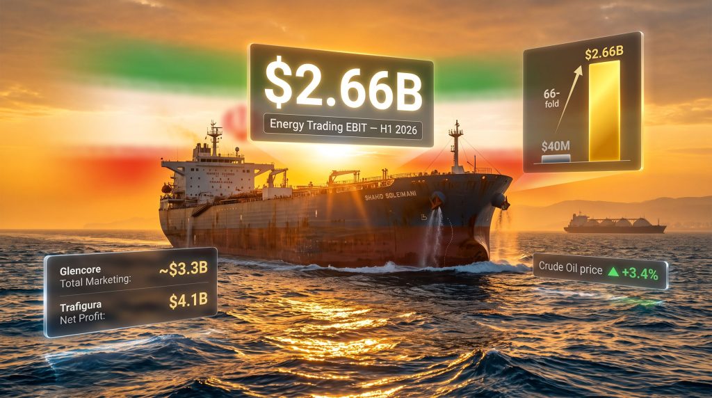 Glencore Energy Trading Profits Surge in Iran War