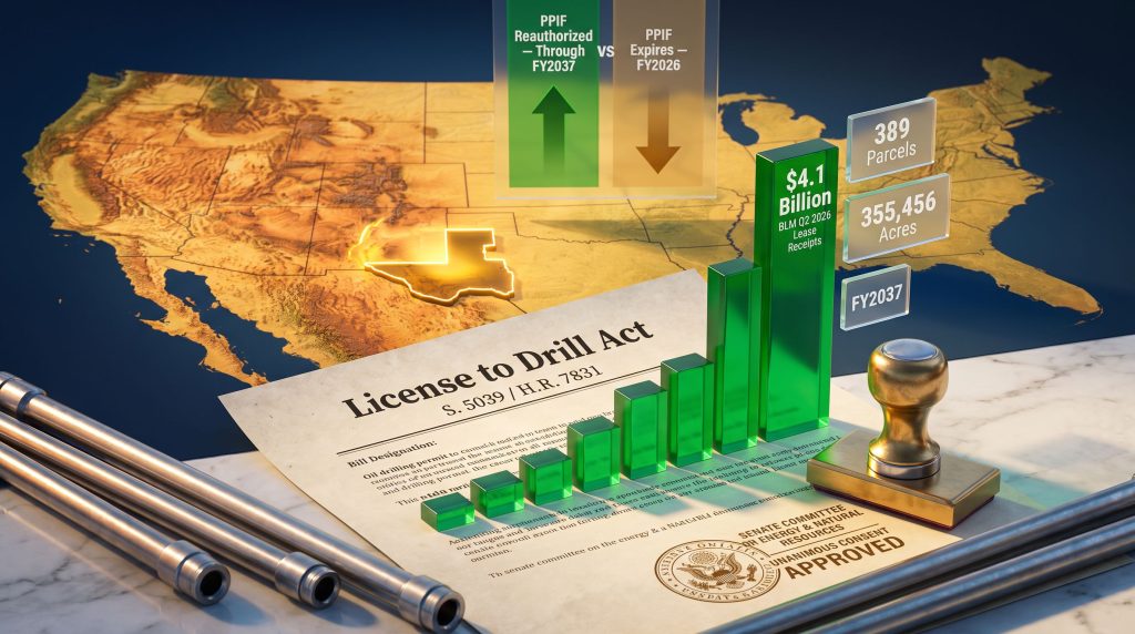 License to Drill Act Approved by Senate Committee 2026