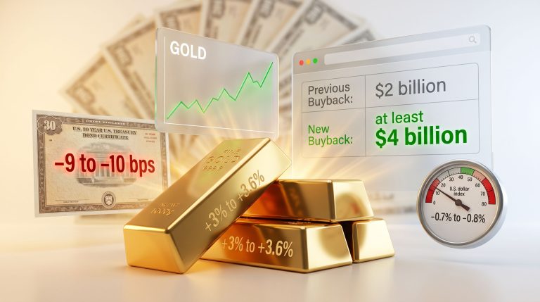 Bessent Treasury Buybacks & Gold's Sharp Rally