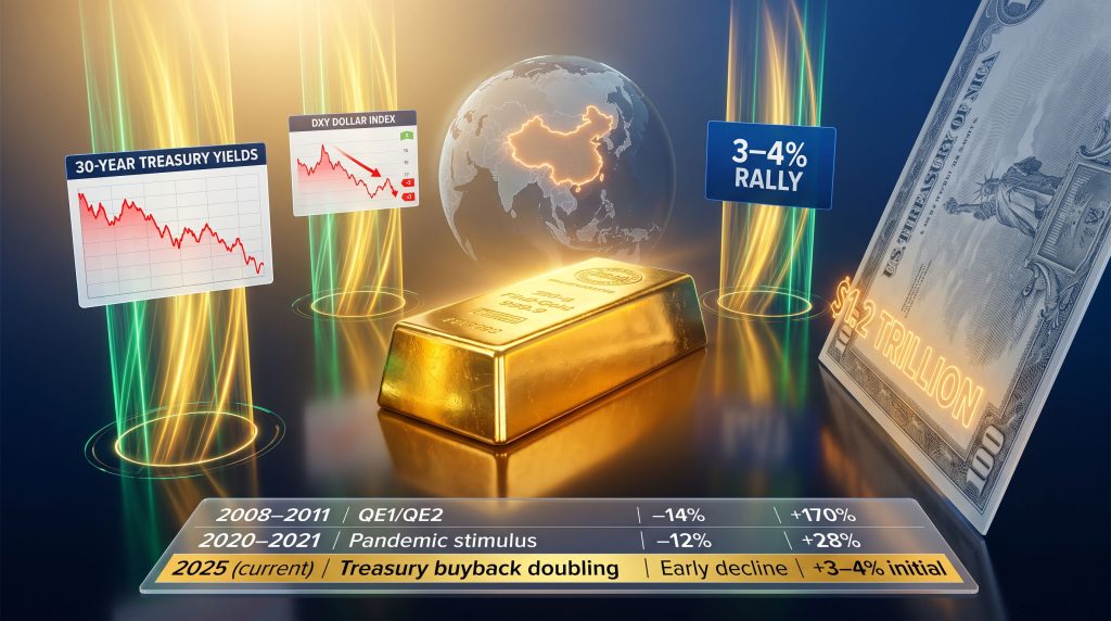 US Treasury Buyback: Why It's Bullish for Gold