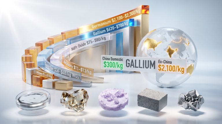 S&P Critical Mineral Market Reports & Price Floors