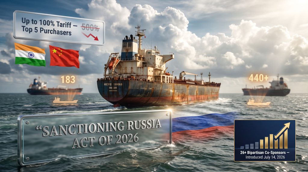 Russia Oil Exports & Shadow Fleet Sanctions Bill 2026