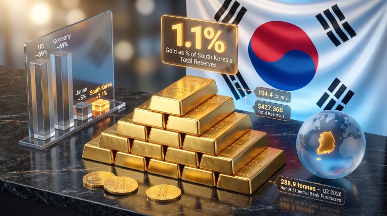 Bank of Korea Gold Buying Resumes After 13 Years