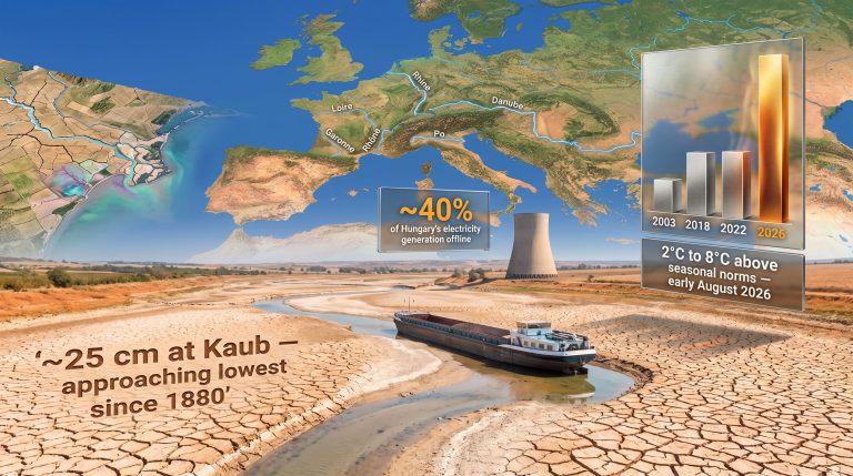 Europe's Rivers Drying Up: Extreme Heat Crisis 2026