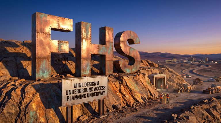 Freehill Mining Ltd-FHS-FHS mine design and underground access planning