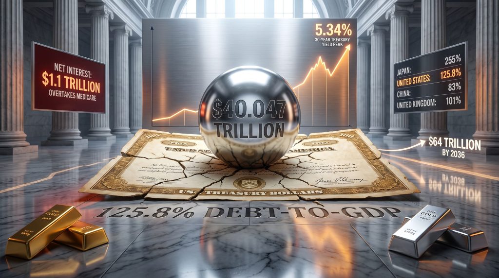 US Debt Hits $40 Trillion: Mining Finance Risk