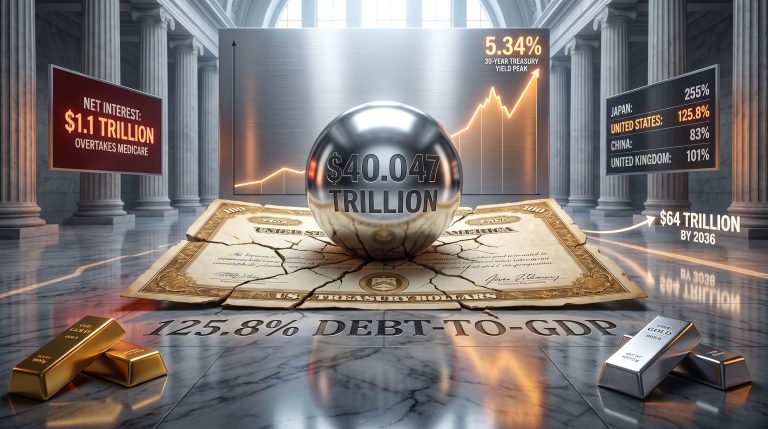 US Debt Hits $40 Trillion: Mining Finance Risk