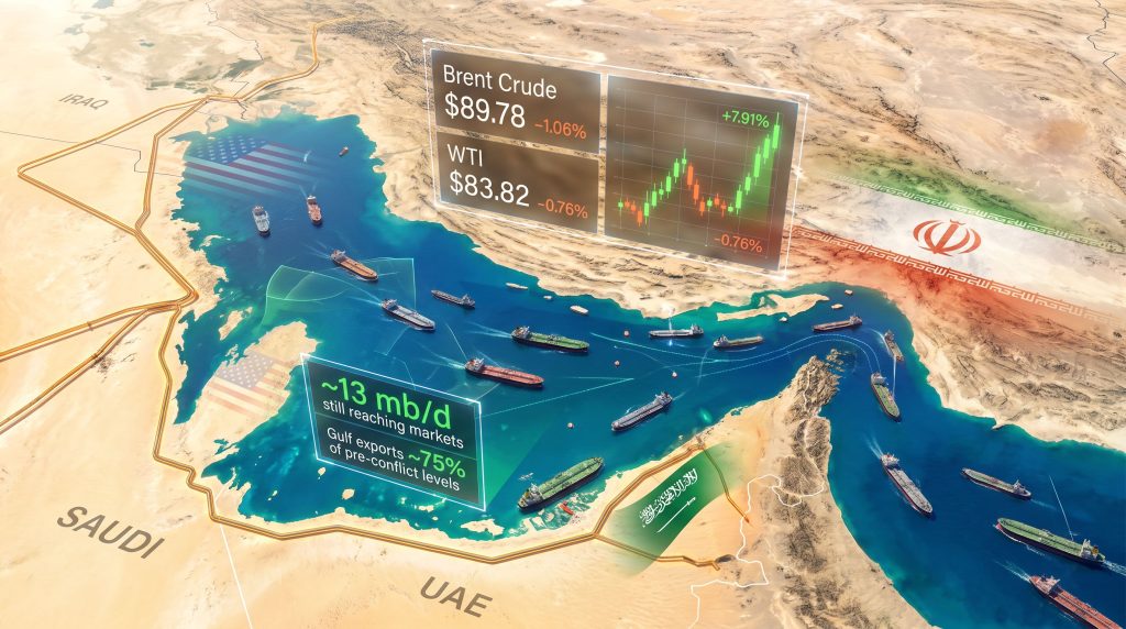 Oil Slips as Markets Seek Cues on Gulf Supplies