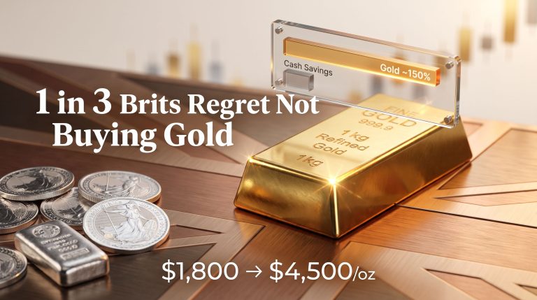 Brits Regret Not Buying Gold: The Savings Crisis