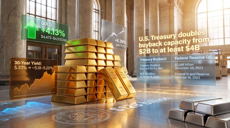 Treasury Buybacks & Gold Prices: What It Means