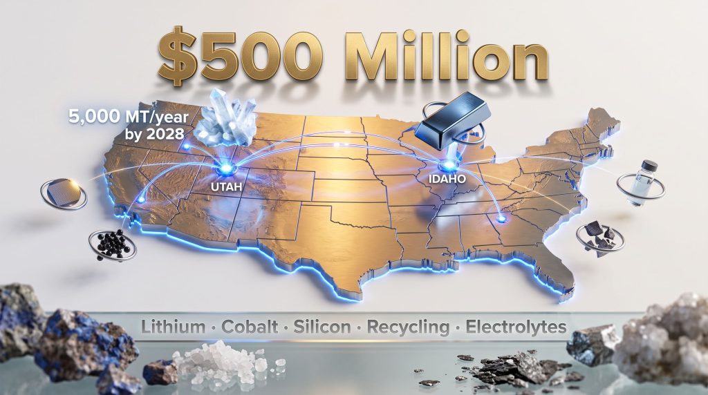 Trump Minerals Grants Fund US Battery Projects: $500M