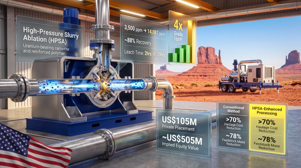 IsoEnergy DISA Uranium: Utah Assets & HPSA Tech