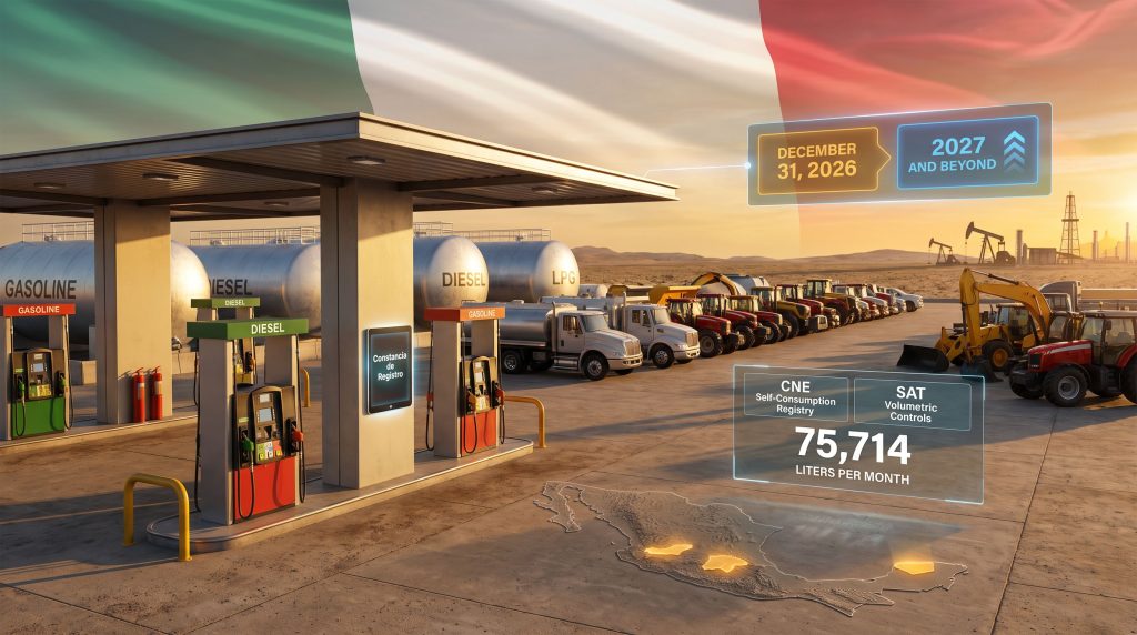Mexico Fuel Self-Consumption Registry: 2026 Guide