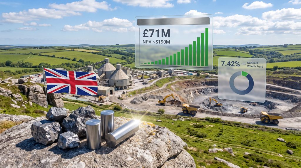 Tungsten West Hemerdon Mine Restart: £71M Investment