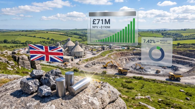 Tungsten West Hemerdon Mine Restart: £71M Investment