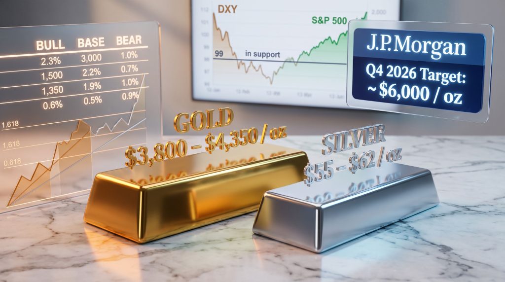 Gold & Silver Outlook: August 2026 Price Projections