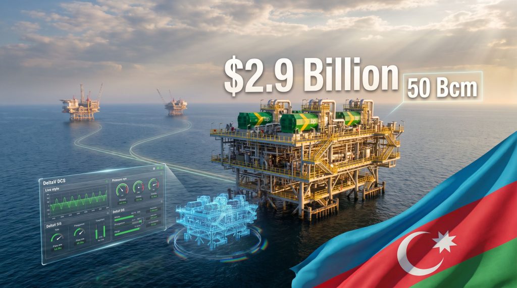 Emerson Wins Shah Deniz Compression Automation Contract