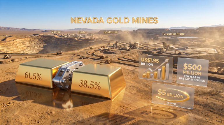 Nevada Gold Mines JV: Barrick & Newmont's $1.95B Deal
