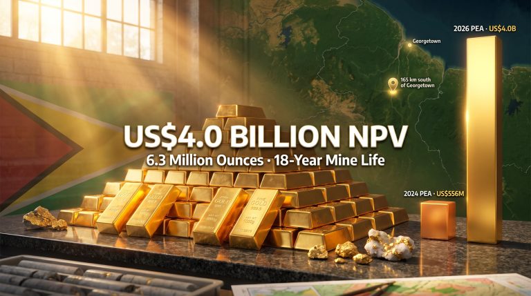 Omai Gold Project Guyana: $4B NPV Revealed