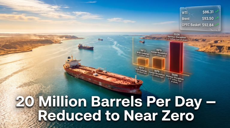 Strait of Hormuz Oil Supply Disruption 2026