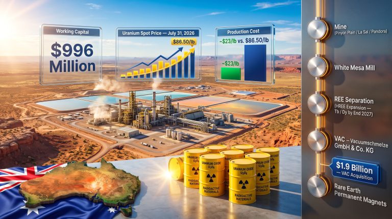 Energy Fuels Q2 2026: Uranium Output & Working Capital