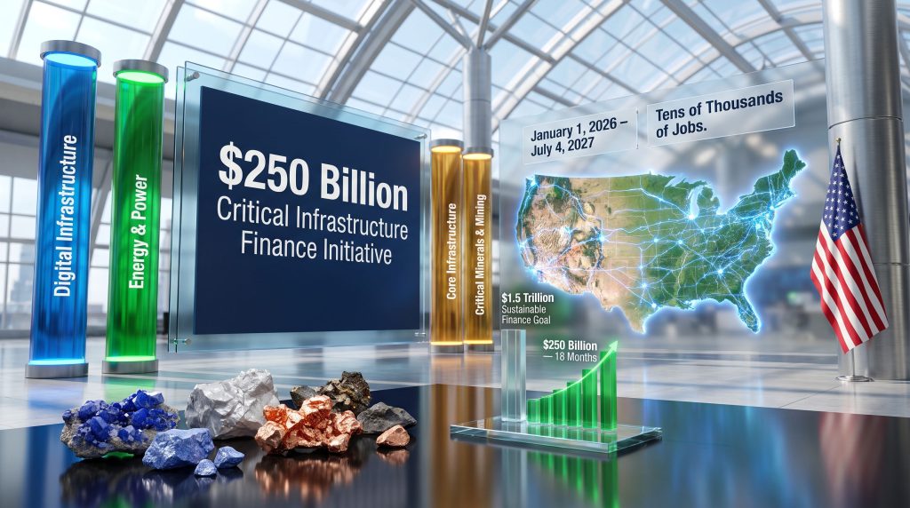 Bank of America $250B Critical Infrastructure Initiative