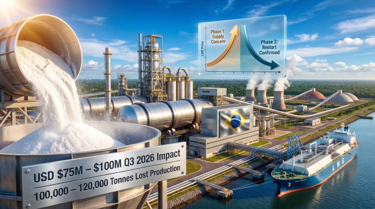 Alunorte Restart After Gas Deal: 2026 Impact