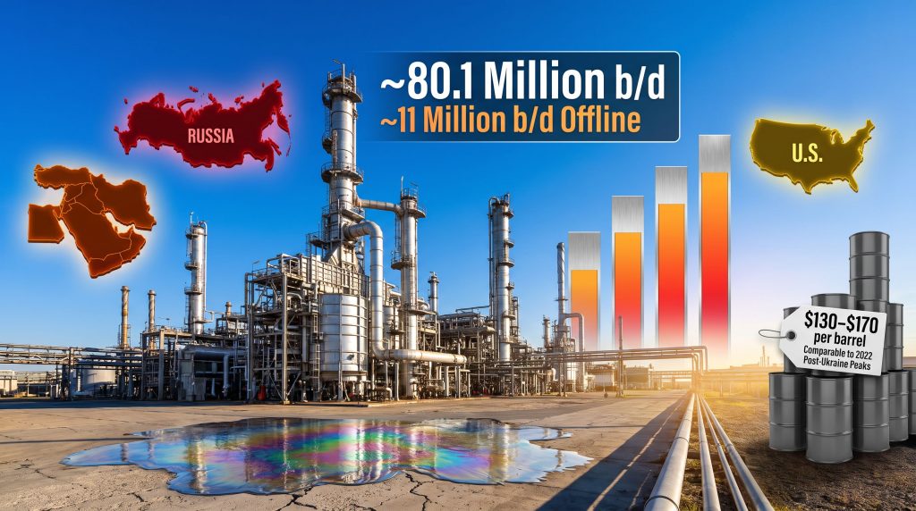 Global Refining Capacity Shortage: 2026 Crisis